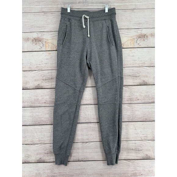John Elliott Escobar Slim Jogger Sweatpants Men's 3/L Gray 3 Pocket $298 - Picture 1 of 12